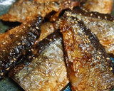 揚げ焼きサンマの蒲焼風作り方6写真