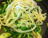 冷凍麺で作る炒めない焼うどん作り方4写真