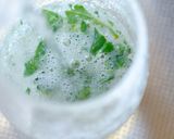 緑茶モヒート（冷凍生茶葉のカクテル）作り方3写真