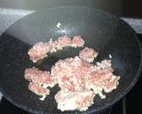 なすと豚ひき肉の味噌炒め作り方1写真