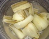 なめこと肉団子の鍋作り方1写真