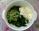 栄養満点＊モロヘイヤとオクラの長芋焼き作り方2写真