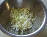 お弁当に♪ヘルシー☆ソース豚キャベ♫作り方3写真