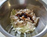 お弁当に♪ヘルシー☆ソース豚キャベ♫作り方4写真
