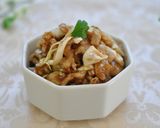 お弁当に♪ヘルシー☆ソース豚キャベ♫作り方5写真