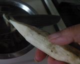 秋の収穫ゴボウと豚コマでキンピラ炒め煮。作り方2写真