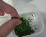 彩りに！パセリ保存法作り方4写真