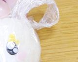 プリキュアキャンディ☆ラップ付きおにぎり作り方9写真