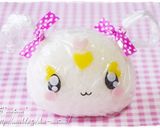 プリキュアキャンディ☆ラップ付きおにぎり作り方10写真