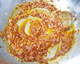 マグロの胡桃キムチ納豆和え*丼にも♪作り方4写真