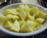 ネギ塩ポテト作り方4写真
