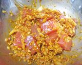 マグロの胡桃キムチ納豆和え*丼にも♪作り方5写真