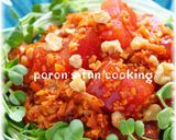 マグロの胡桃キムチ納豆和え*丼にも♪作り方6写真