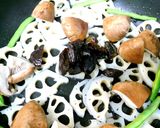 れんこん椎茸プルーンソース作り方6写真