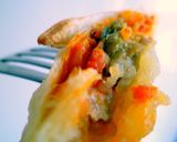 なす・じゃがいも・ラグーのパイ包み焼き作り方7写真