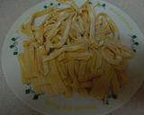 うにのクリ−ム生パスタ作り方4写真
