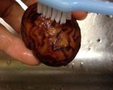 ♫甘さ控えめ栗の渋皮煮☆ブランデー不要☆作り方3写真