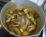 パパはあら炊きたれで鯛のあら炊き作り方6写真