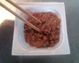 辛くない!わさび納豆焼きうどん作り方2写真