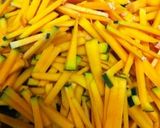 かぼちゃの千切りサラダ作り方1写真