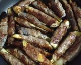 肉巻き茄子の味噌炒め作り方3写真