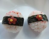 お弁当に♪カリカリ小梅de小花デコむすび作り方6写真