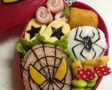 キャラ弁☆スパイダーマン作り方3写真