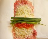 麺なしだけど…焼きそば豚巻き♪作り方2写真