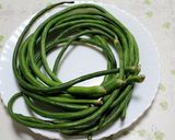 食感が最高!三尺ささげのごま酢あえ作り方1写真