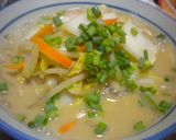 超簡単：ヘルシー豆乳うどん作り方7写真