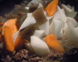大根と牛肉の味噌煮作り方4写真
