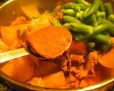 大根と牛肉の味噌煮作り方7写真