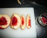 香り醤油桃　京都カフェ作り方5写真