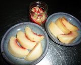 香り醤油桃　京都カフェ作り方7写真