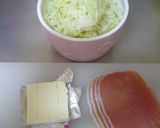 すし酢漬キャベツde生ハムクリチ◎ロール作り方1写真
