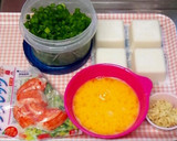 とろふぁたまごと豆腐のダイエットスープ♪作り方1写真