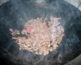 マコモタケで青椒肉絲　京都カフェ作り方5写真
