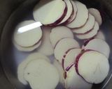 茹でたサツマイモで①和風作り方1写真