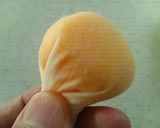 カリホク触感☆カボチャ餡の茶巾焼き♪作り方1写真