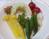 彩り野菜の和風バーニャカウダー作り方5写真