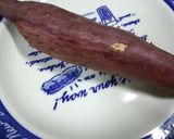 サツマイモのヘルシー焼きドーナツ☆作り方1写真