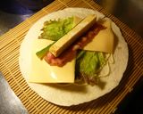 恵方巻にもね！トルティーヤロールサンド　作り方3写真