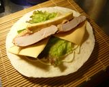 恵方巻にもね！トルティーヤロールサンド　作り方4写真