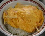 お昼に!ねぎとハムで☆天津丼作り方9写真