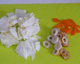 チャチャッと♡キャベツの梅肉和え作り方1写真