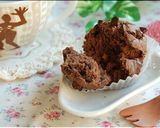 チョコ好きのためのチョコレートマフィン作り方6写真
