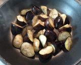 フライパン1つで即行１品！茄子の煮浸し作り方1写真