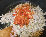 本場の味☆キムチとひき肉の炒めもの作り方5写真