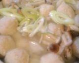 マロニー入り鶏団子汁作り方5写真