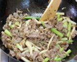 佐賀産和牛のアスパラ炒め作り方8写真